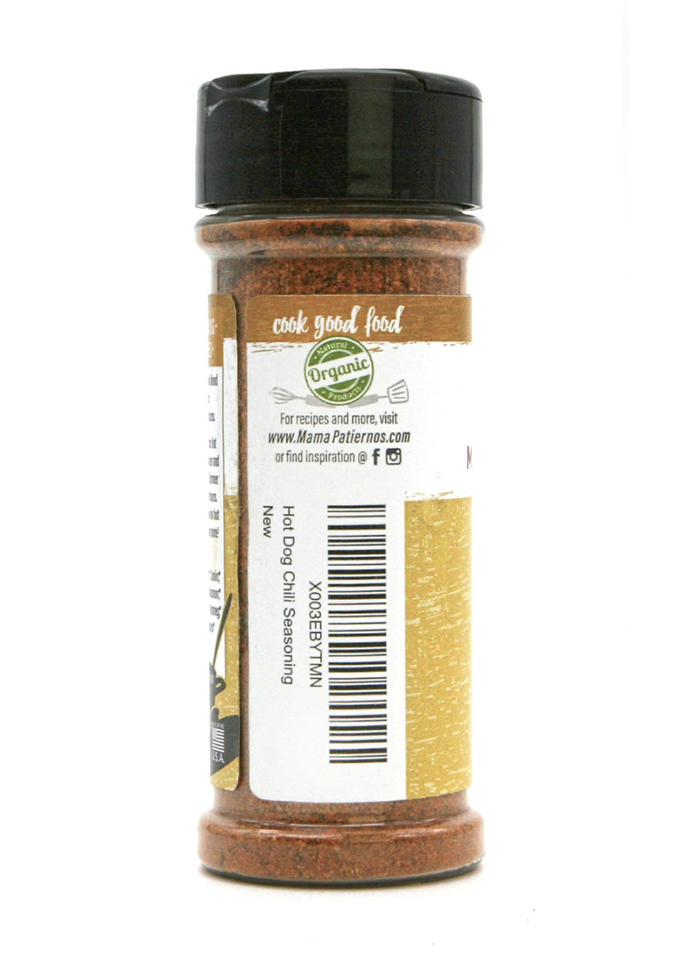 Organic Hot Dog Chili Seasoning - Mama Patierno's USDA Organic ...