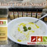 Mama Patierno's Tzatziki Sauce / Dip Recipe page header showing the actual dish when complete