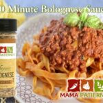 Mama Patierno's 10 Minute Bolognese sauce with Tagliatelle Image