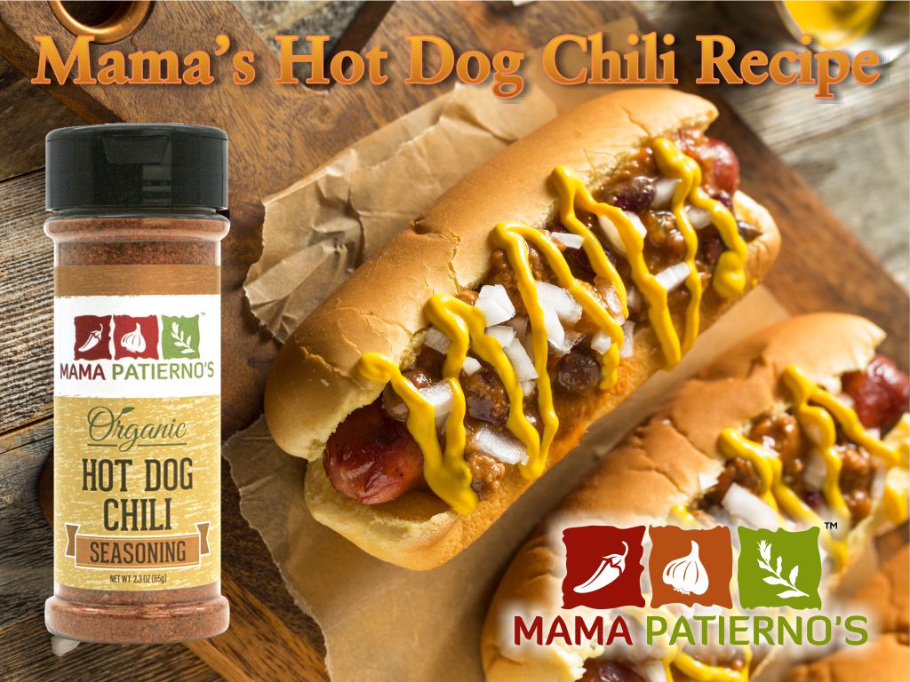 Mama Patierno's Greek Style Hot Dog Chili Recipe - Mama Patierno's