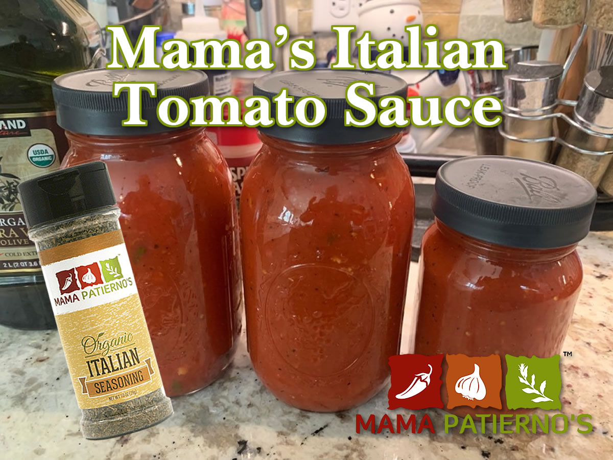 Mama Patierno's Italian Tomato Sauce