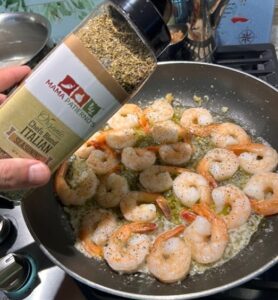 Mama Patierno's Shrimp Scampi with Capellini recipe instruction image