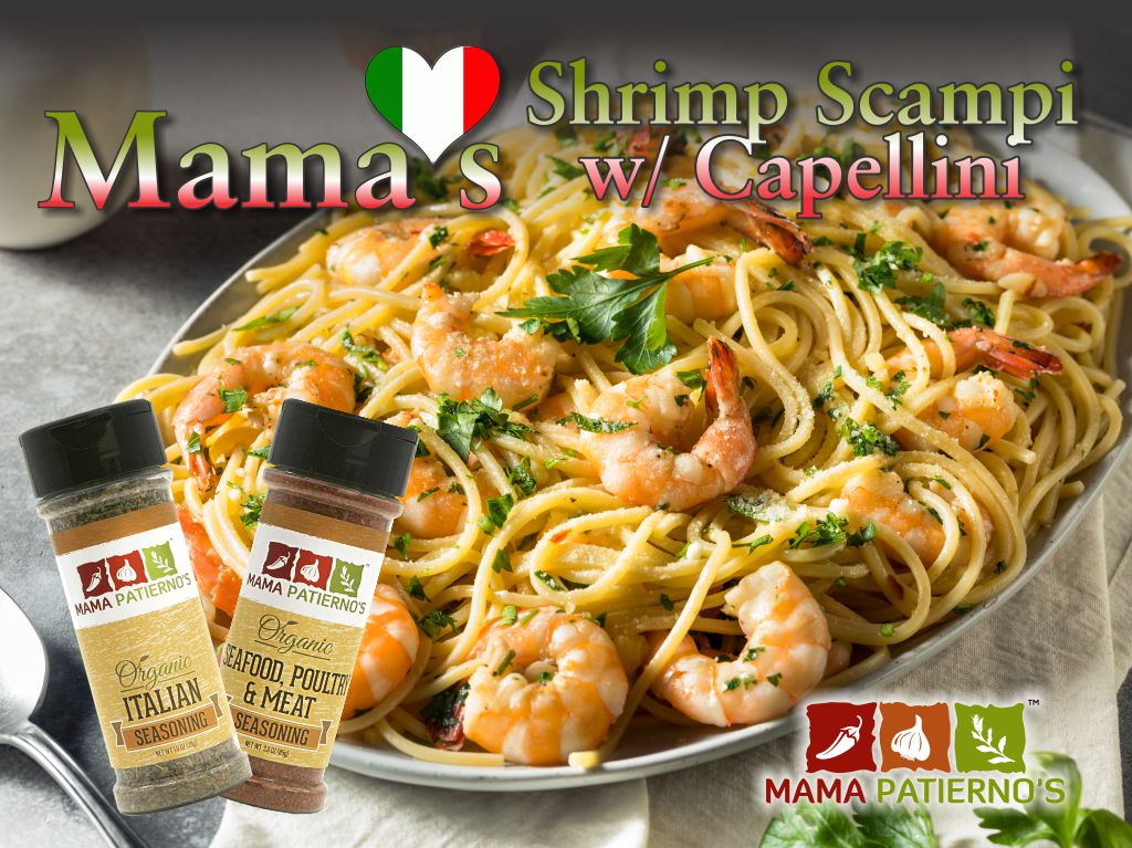 Mama Patierno's Shrimp Scampi with Capellini featured image